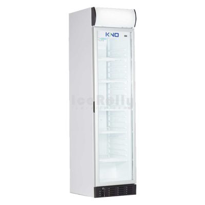 یخچال ویترینی عرض 50 تک درب کینو مدل KR500 – تاج دار, سفید